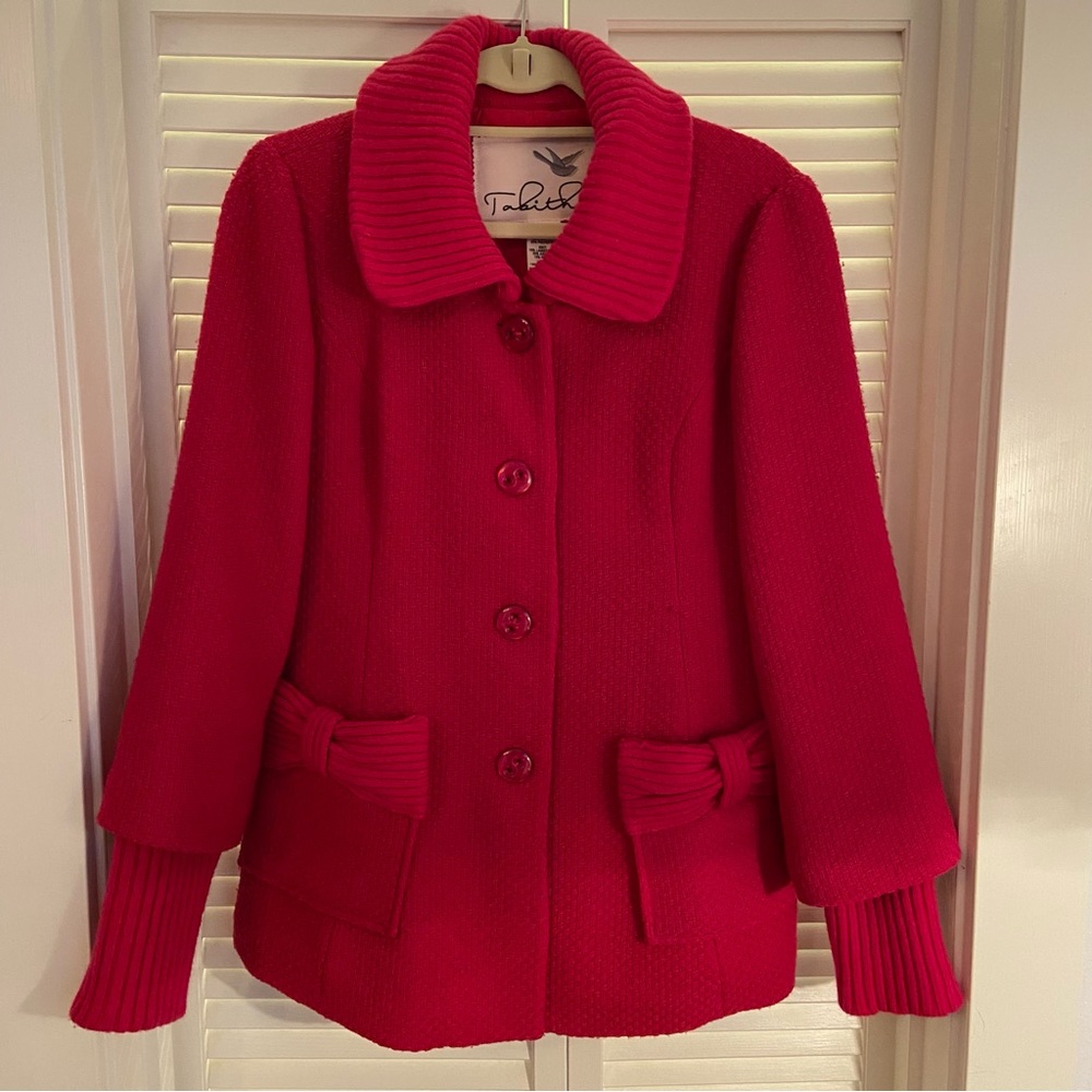 Pink Anthropologie Jacket